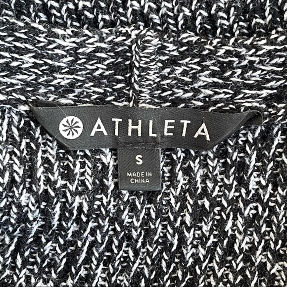 Athleta Switchback Pullover Sweater In Black Marl… - image 7
